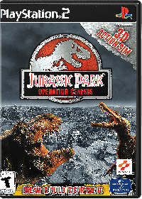 Jurassic Park Operation Genesis Playstation 2 US box art